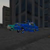 blue bird Town Car